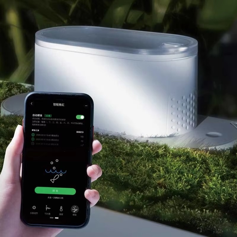Desktop Smart Aquarium Fish Ta - огляд і ціна Aquarium Fish Feeder