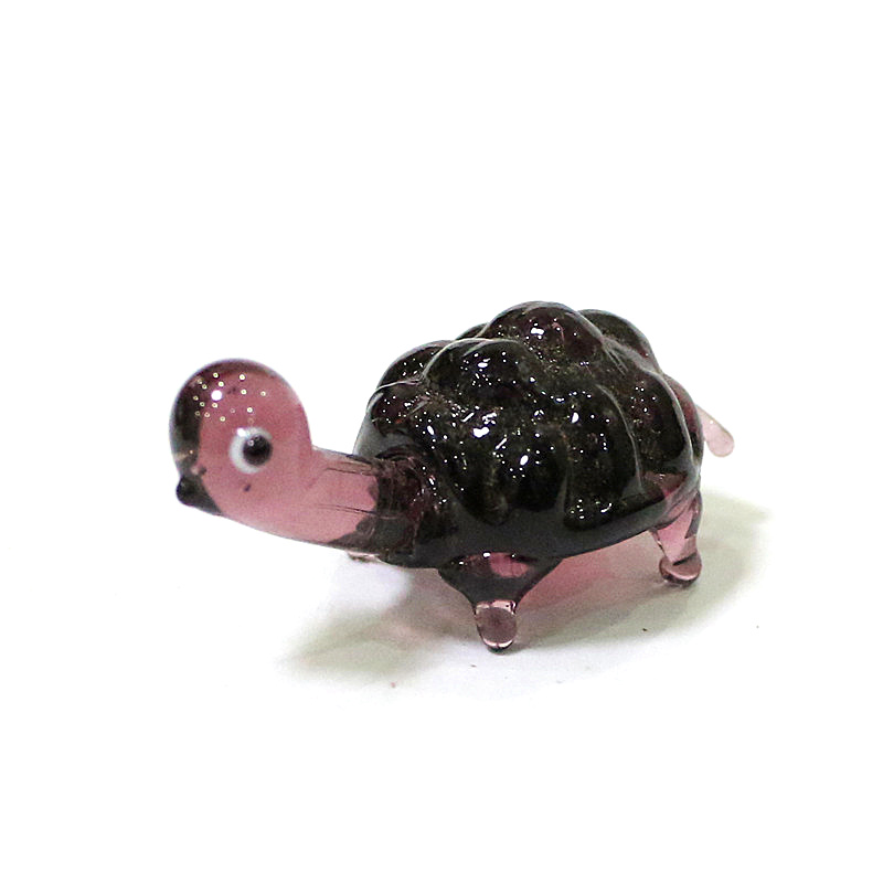 Mini Sea Turtle Figurines Glas - огляд і ціна Aquarium Fish Japan