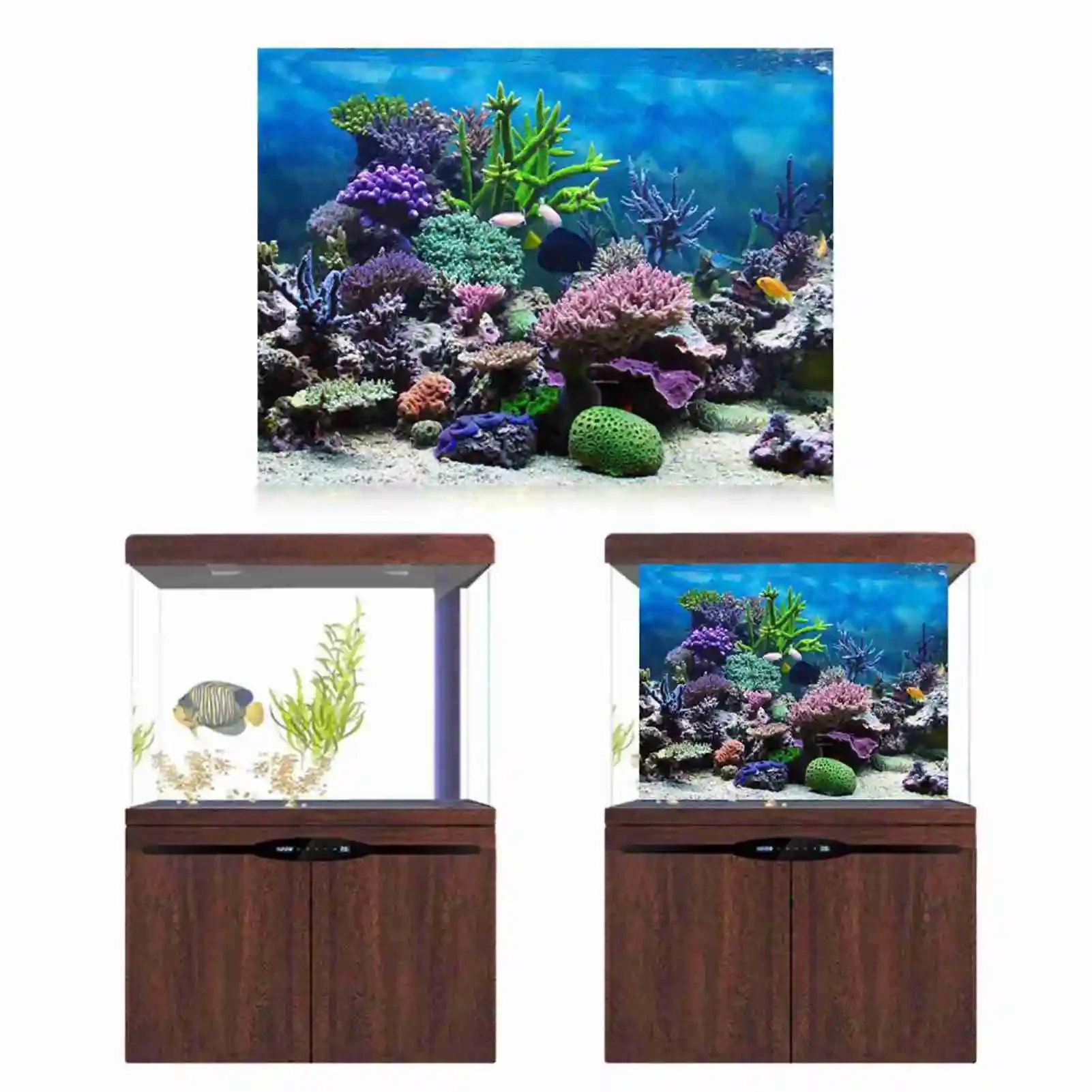 3D Aquarium Landscape Poster R - огляд і ціна Aquarium Fish Poster