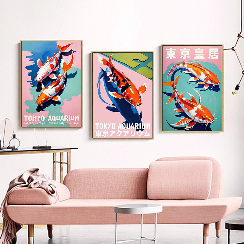Japan Aesthetic Fish Poster To - огляд і ціна Aquarium Fish Poster