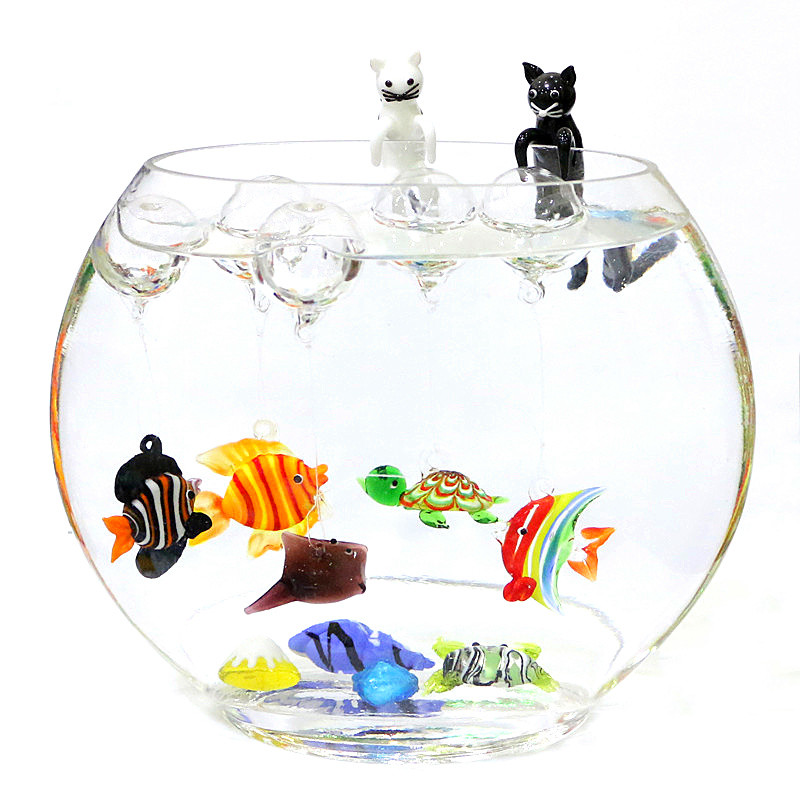 New Custom Floating Glass Bubb - огляд і ціна Aquarium Fish Japan