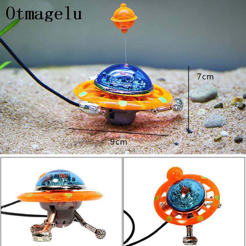 Suspended UFO Aquarium Statue  - огляд і ціна Aquarium Fish Of The World