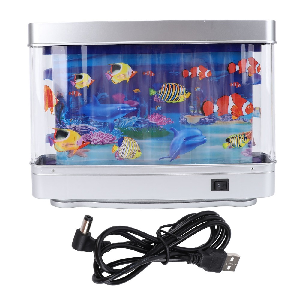 ​Relaxing​ LED Fake Fish Tank  - огляд і ціна Aquarium Fish Exotic