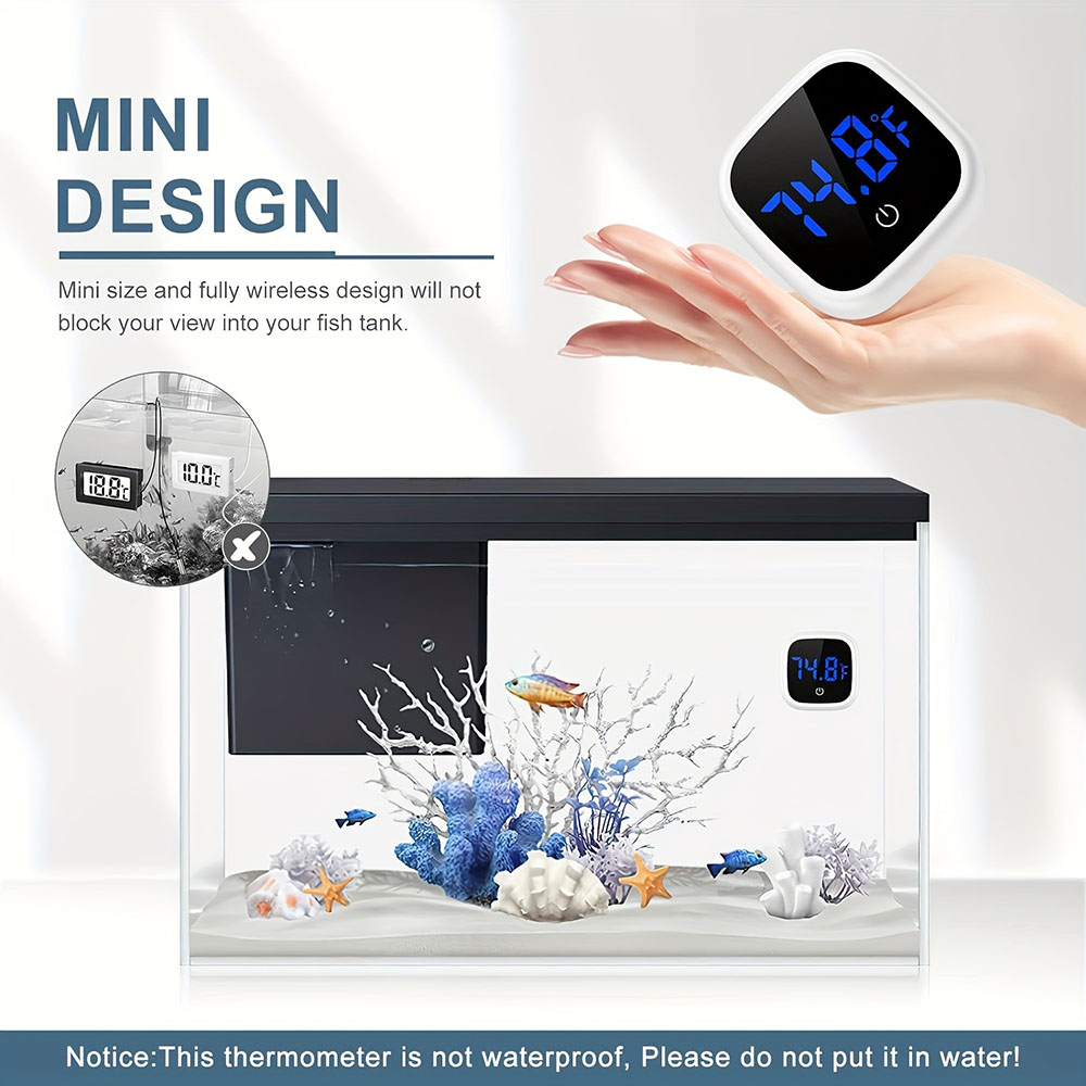 Aquarium Digital Thermometer L - огляд і ціна Aquarium Fish Big