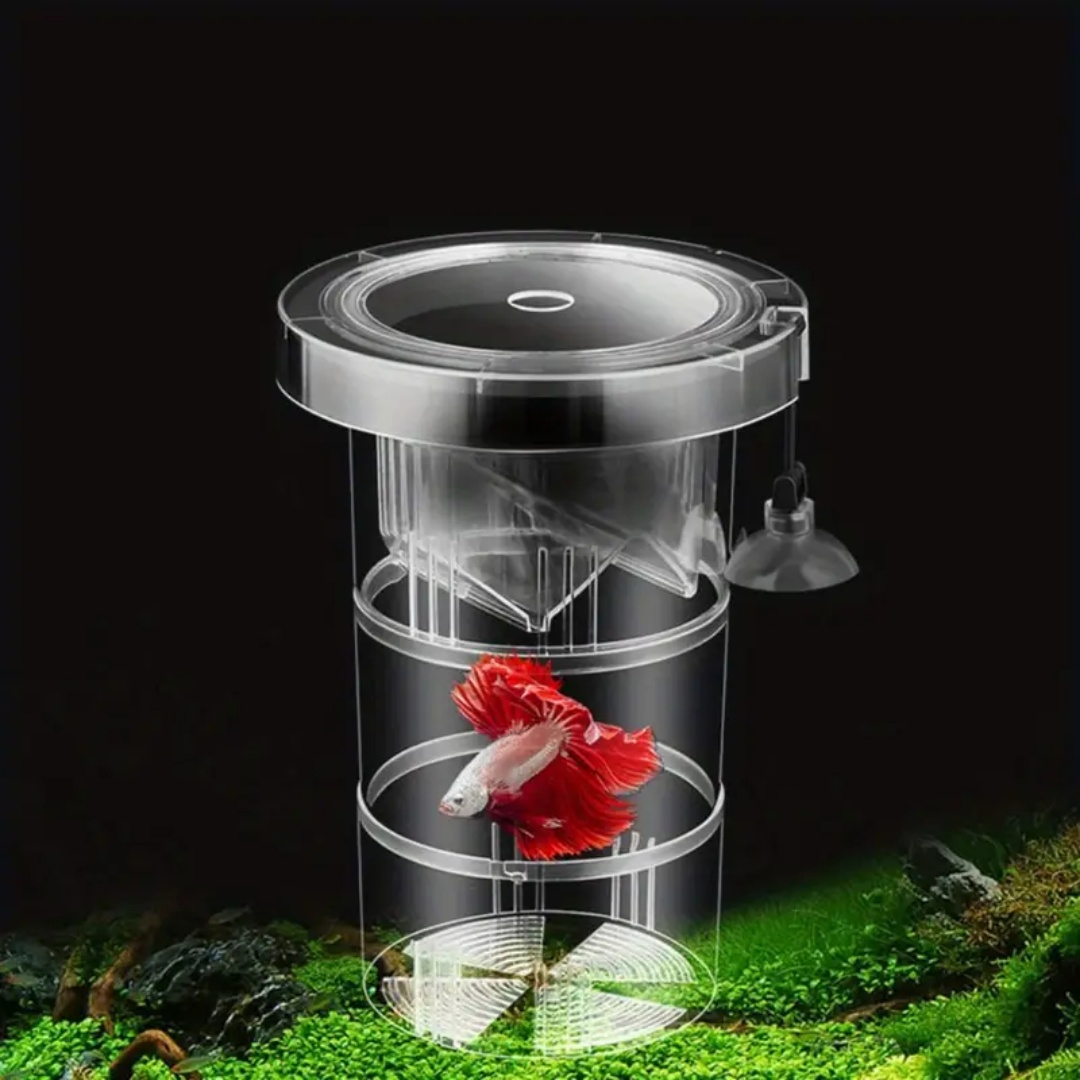 Acrylic Floating Fish Breeding - огляд і ціна Aquarium Fish Feeder