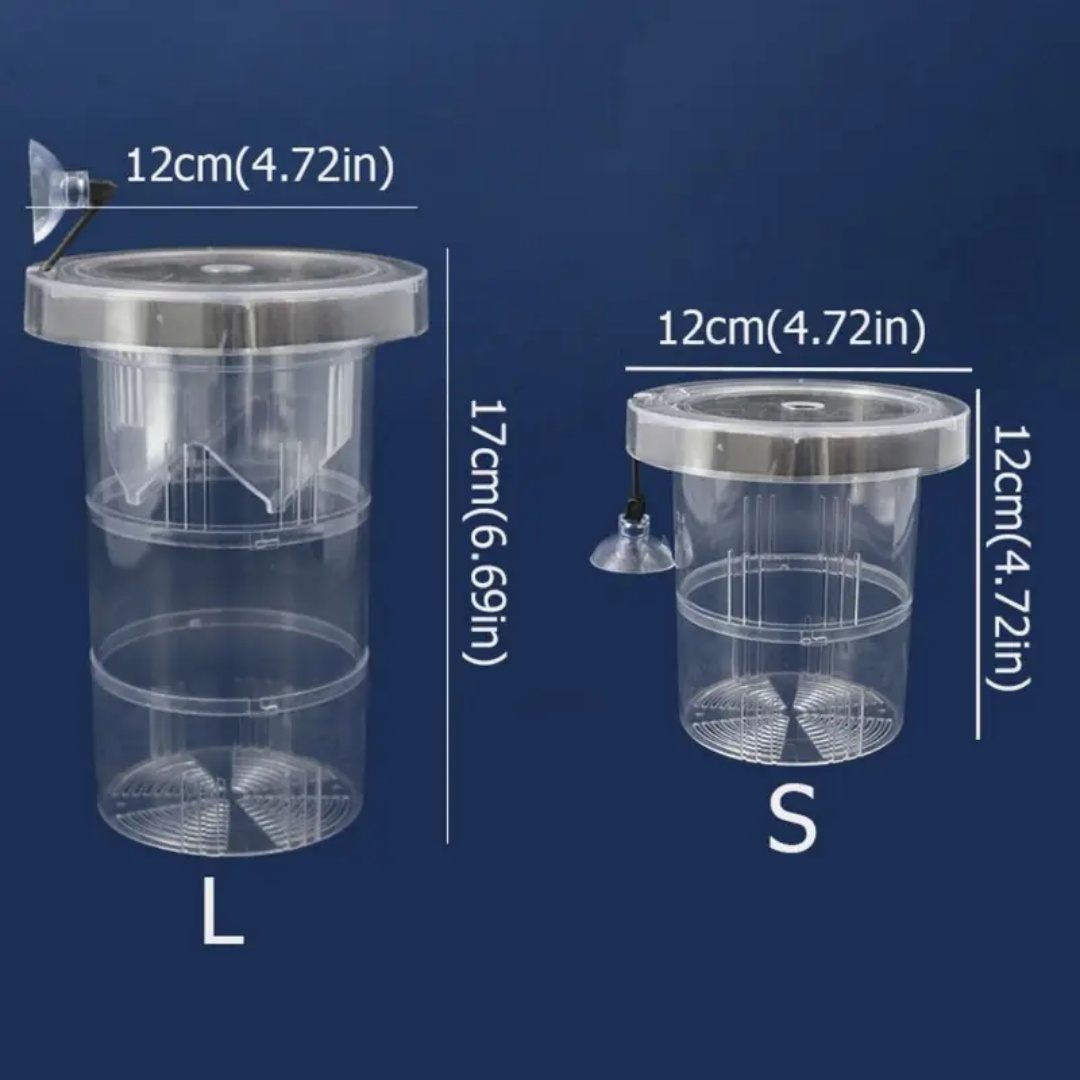 Acrylic Floating Fish Breeding - огляд і ціна Aquarium Fish Feeder