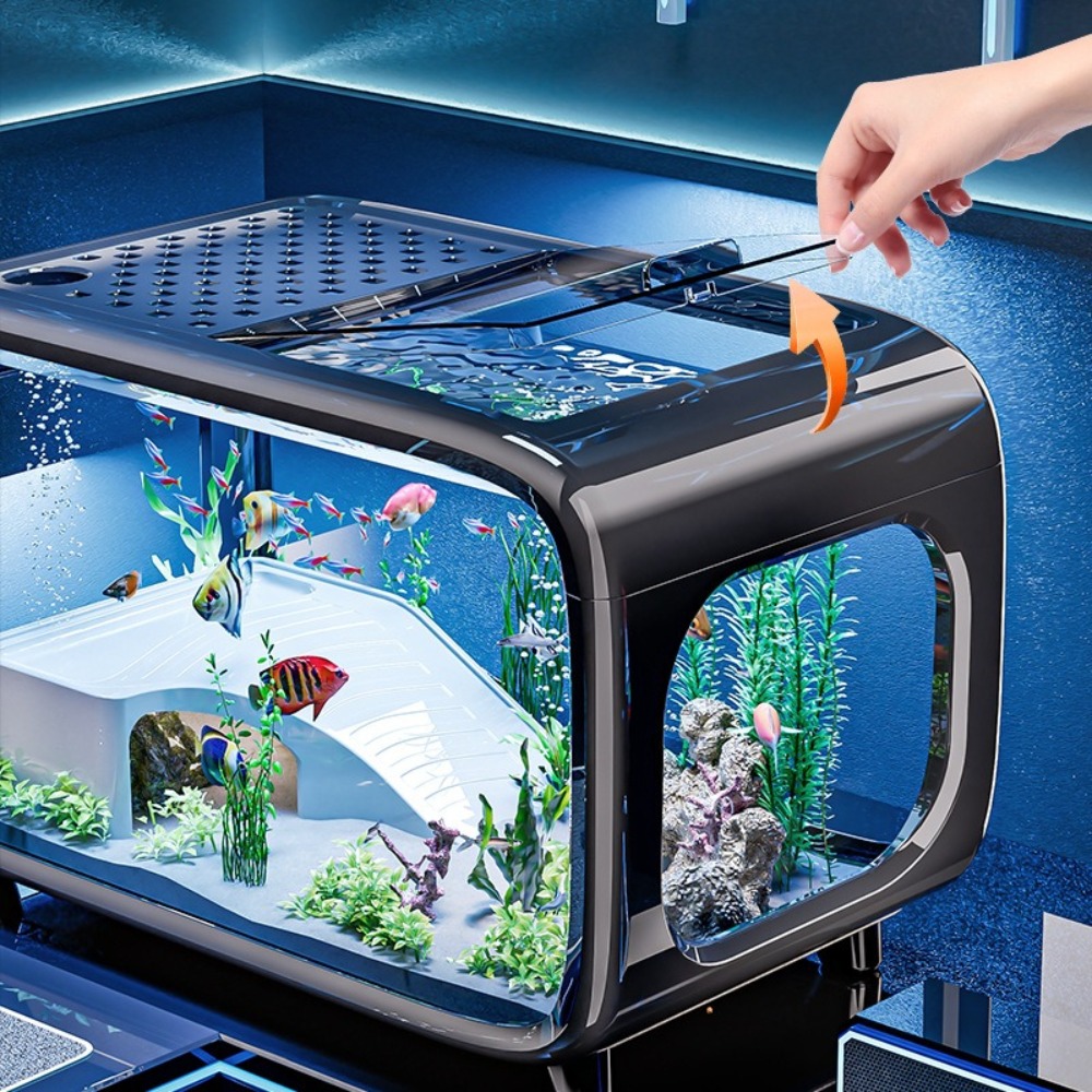 Transparent Luxury Fish Tank D - огляд і ціна Aquarium Fish Goldfish