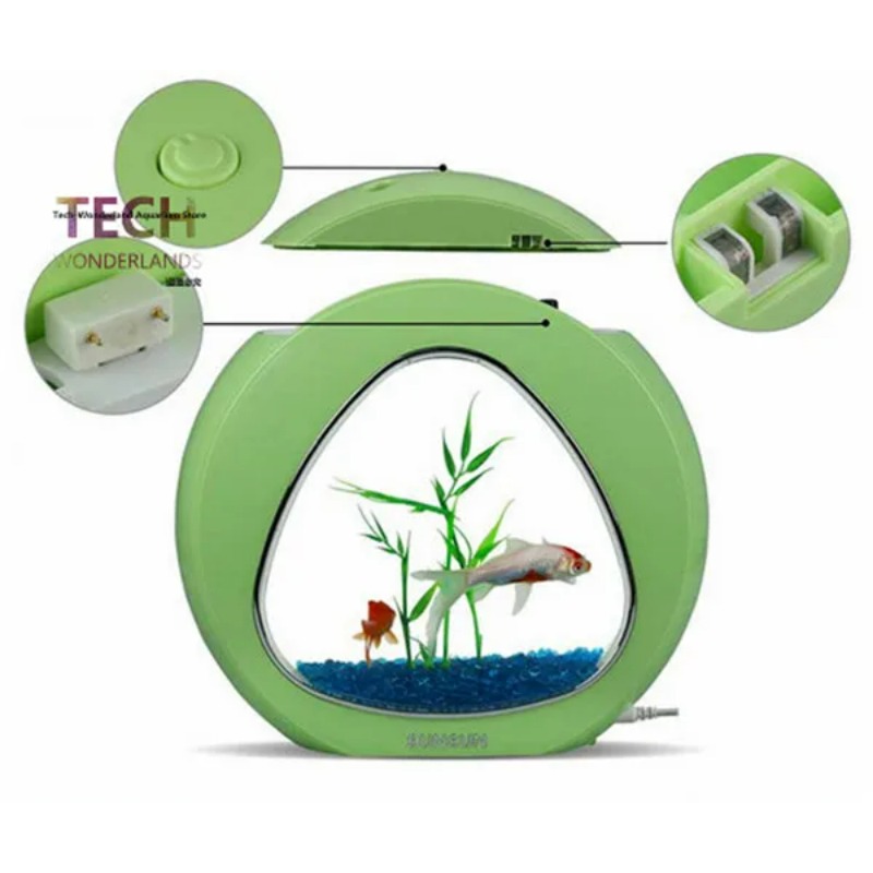 SUNSUN acrylic aquarium ecolog - огляд і ціна Aquarium Fish Big