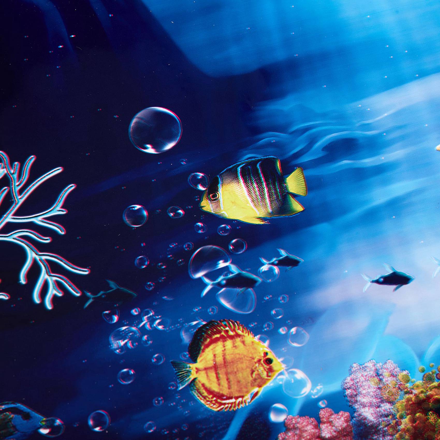 2X Blue Fresh Sea Background A - огляд і ціна Aquarium Fish Poster