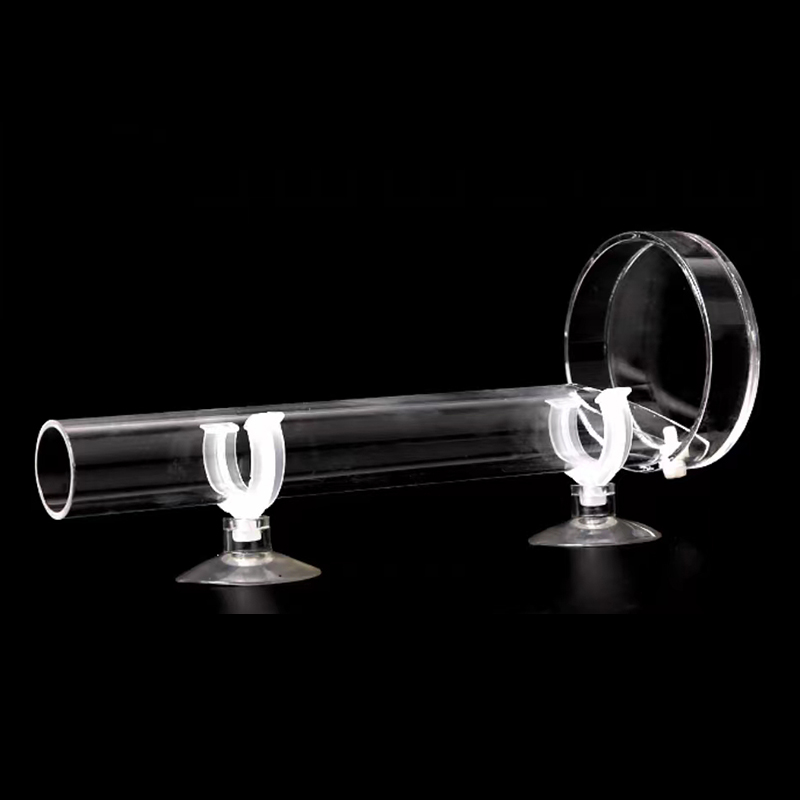 1Pcs Acrylic Aquarium Feeder T - огляд і ціна Aquarium Fish Feeder