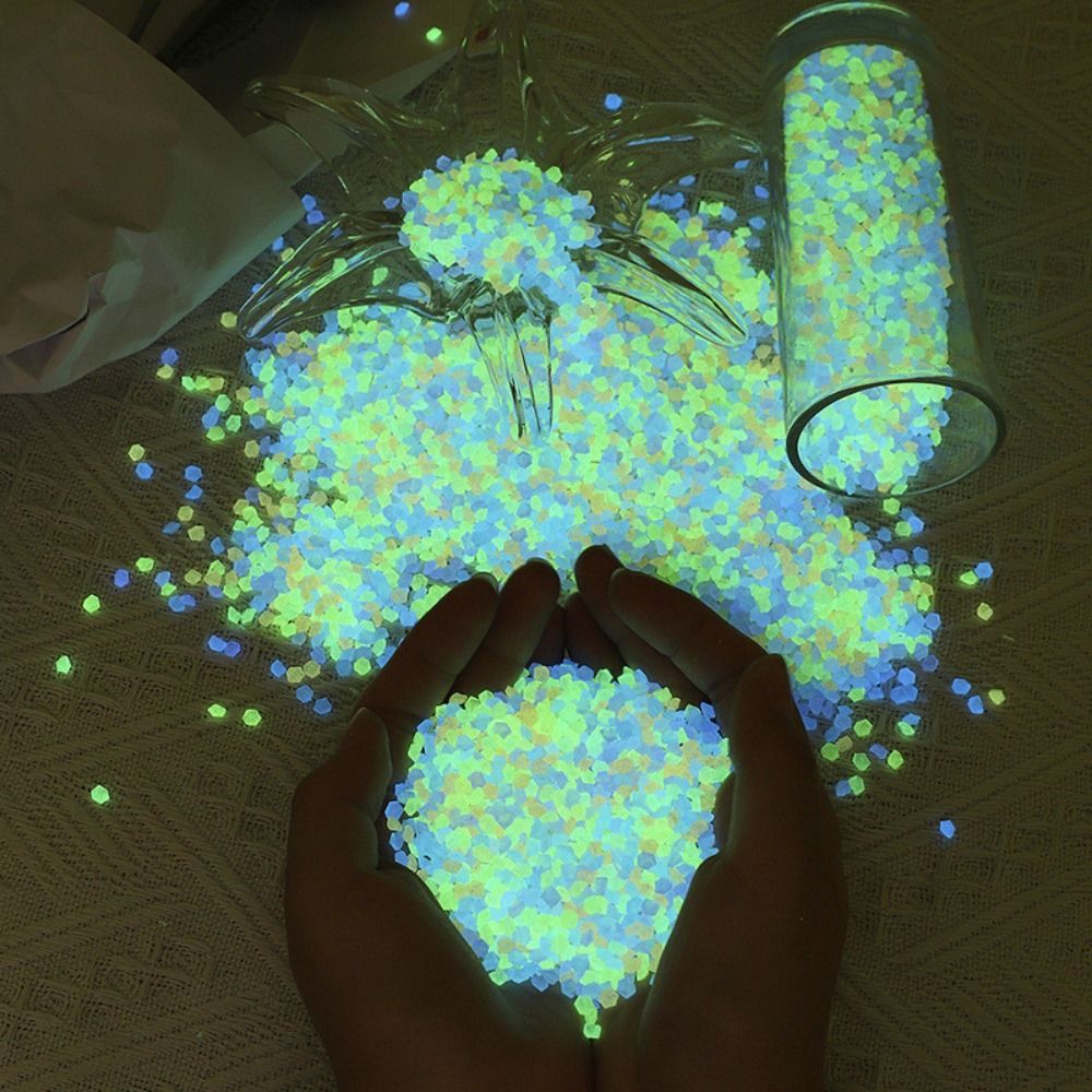 1000pcs 3-5mm Luminous Sand Gl - огляд і ціна Aquarium Fish That Glow In The Dark