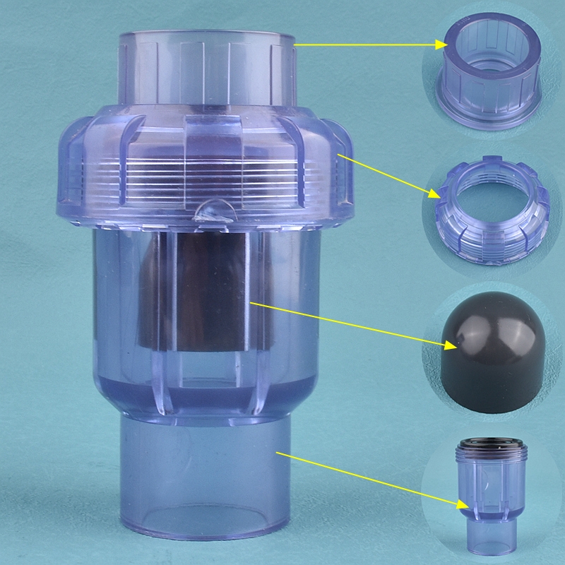 20~50mm UPVC Hemisphere Check  - огляд і ціна Aquarium Fish Delivery