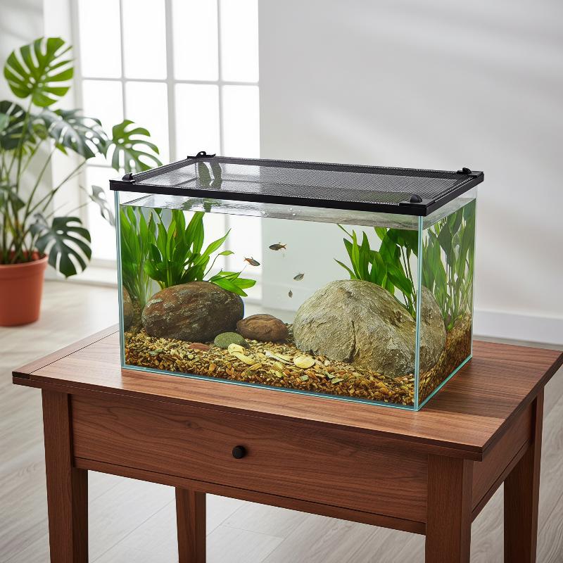 Magnetic Fish Tank Anti Jump M - огляд і ціна Aquarium Fish Jump Guard